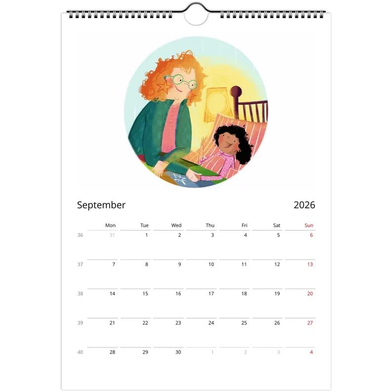 My Bright Shining Star 2026 Wall Calendar thumbnail 3