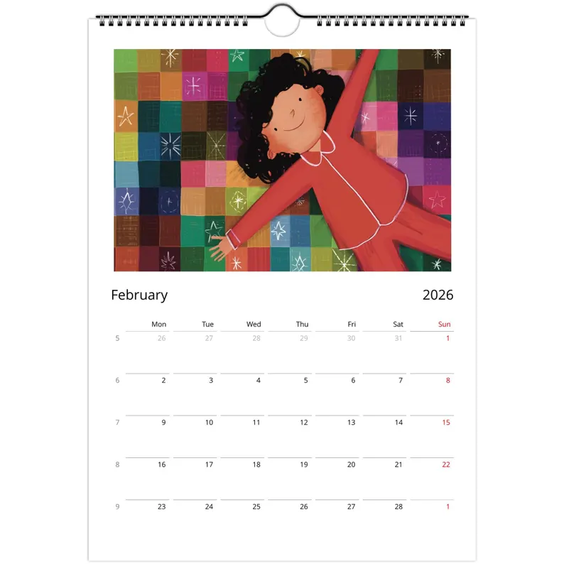My Bright Shining Star 2026 Wall Calendar thumbnail 4