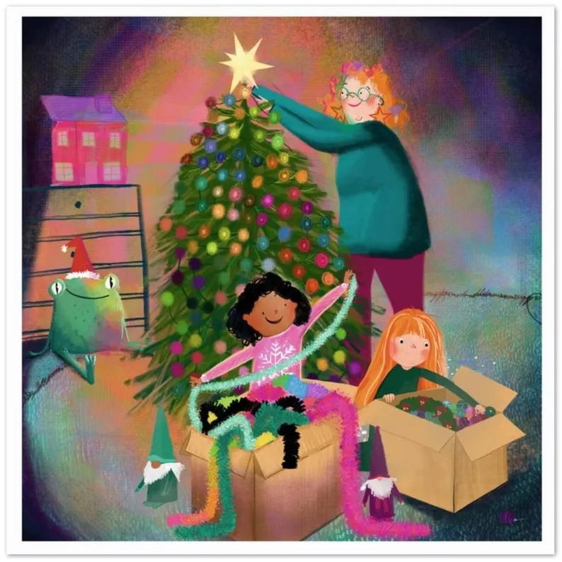 Christmas Tree - Pack of 10 Greeting Cards