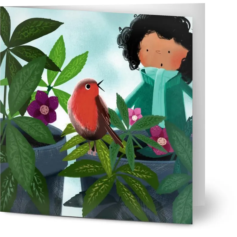 Robin - Pack of 10 Christmas Cards