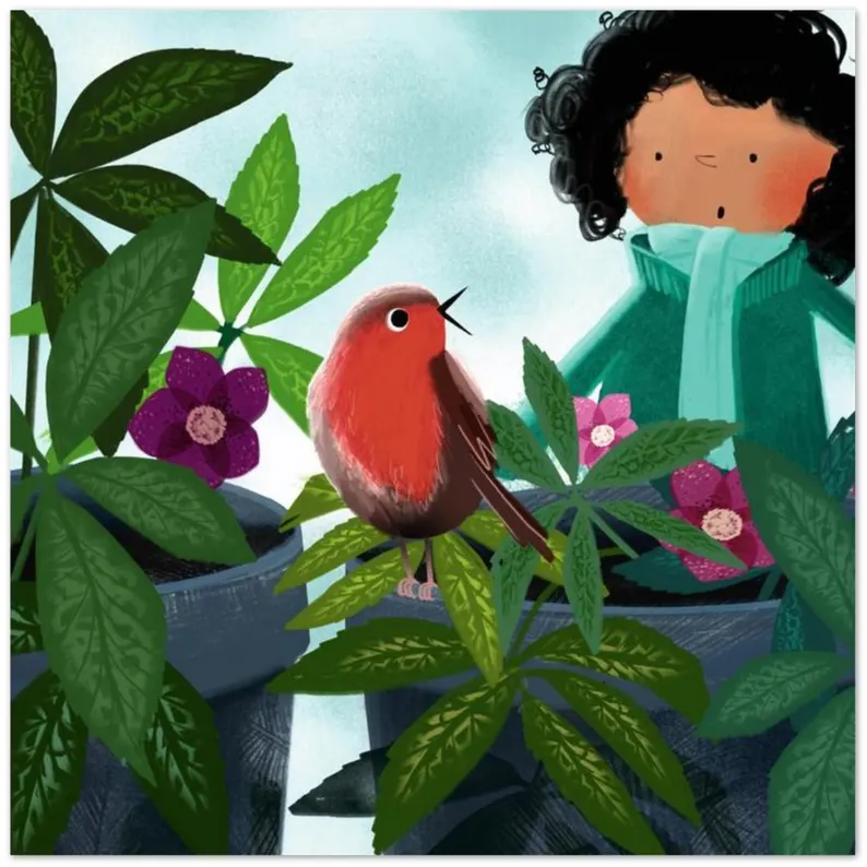 Robin - Pack of 10 Christmas Cards thumbnail 4