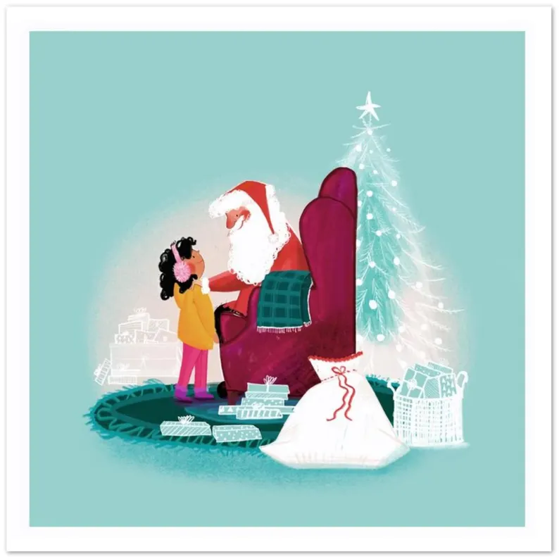 Santa - Pack of 10 Christmas Cards thumbnail 2